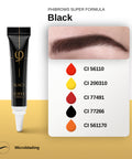 PhiBrows Black SUPER Pigment 5ml E