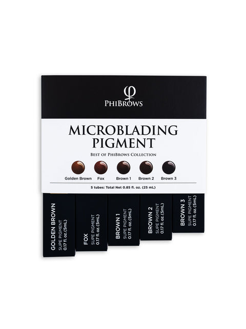 PhiBrows Microblading Pigment Set