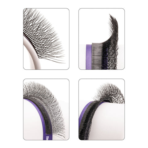 PhiLashes W5D Black Mix D-0.07/ 8-14mm