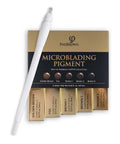 PhiBrows Microblading Pigment Collection SUPER + Disposable Tool with U24 Nano Blade 20pcs