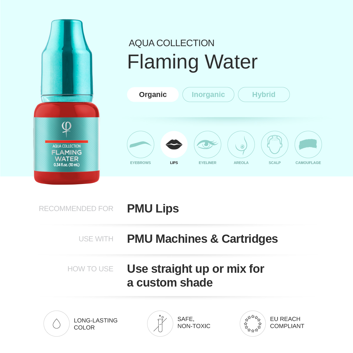 Flaming Water – Correction color PMU pigment 10ml
