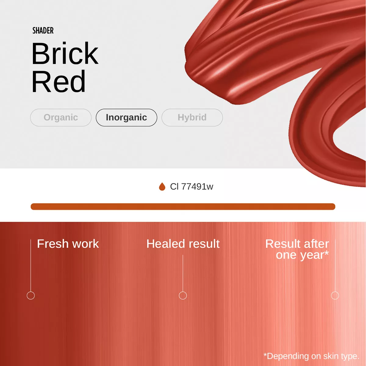 Brick Red PMU Mix Shader Pigment 10ml brick red pmu mix shader pigment 10ml 3.jpg