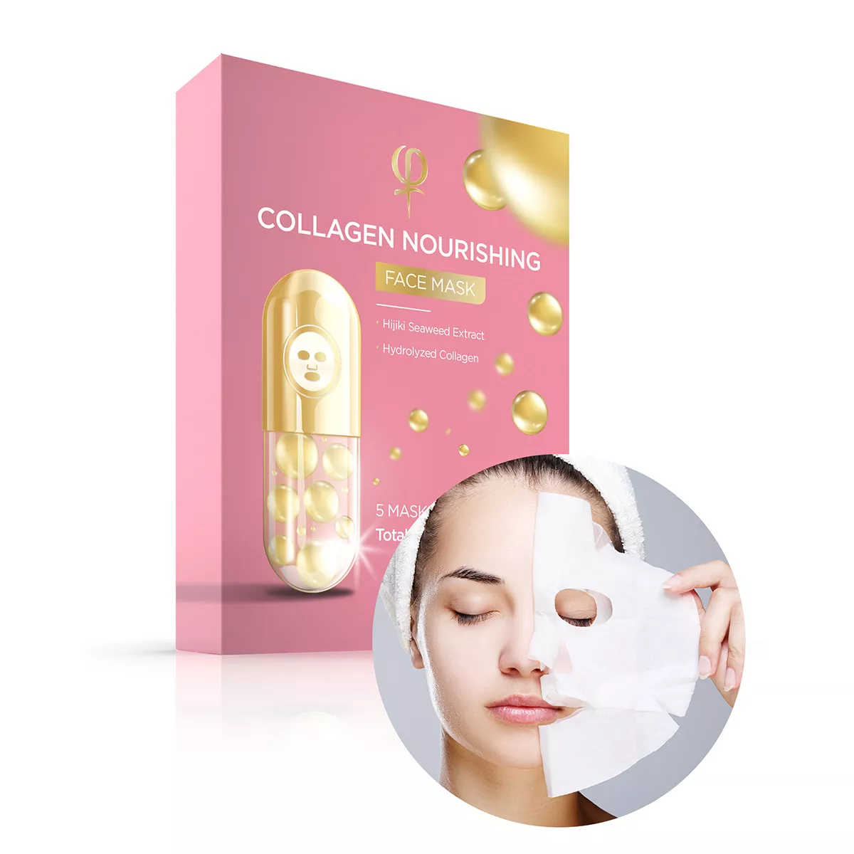 Collagen Nourishing Face Mask 1 x 5pcs collagen nourishing face mask 1 x 5pcs 1.jpg