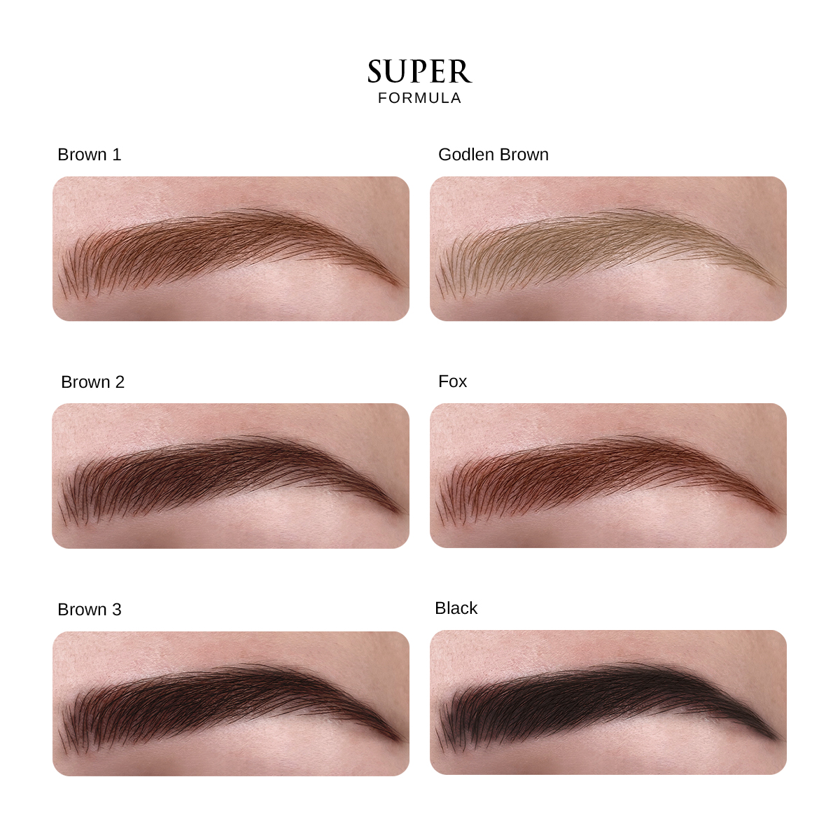 PhiBrows Red SUPER Pigment 5ml E