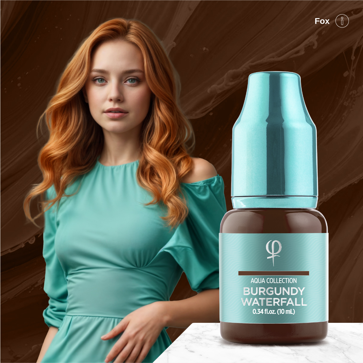 Burgundy Waterfall PMU Pigment 10ml