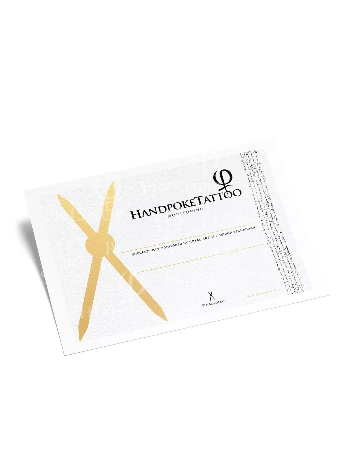 Handpoke Tattoo Monitoring Certificate HandPoke Monitoring.jpg