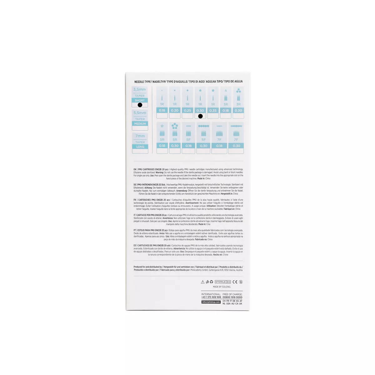 pmu cartridges 0.30 1r, 5.5mm taper (en02b) 20pcs 5.jpg