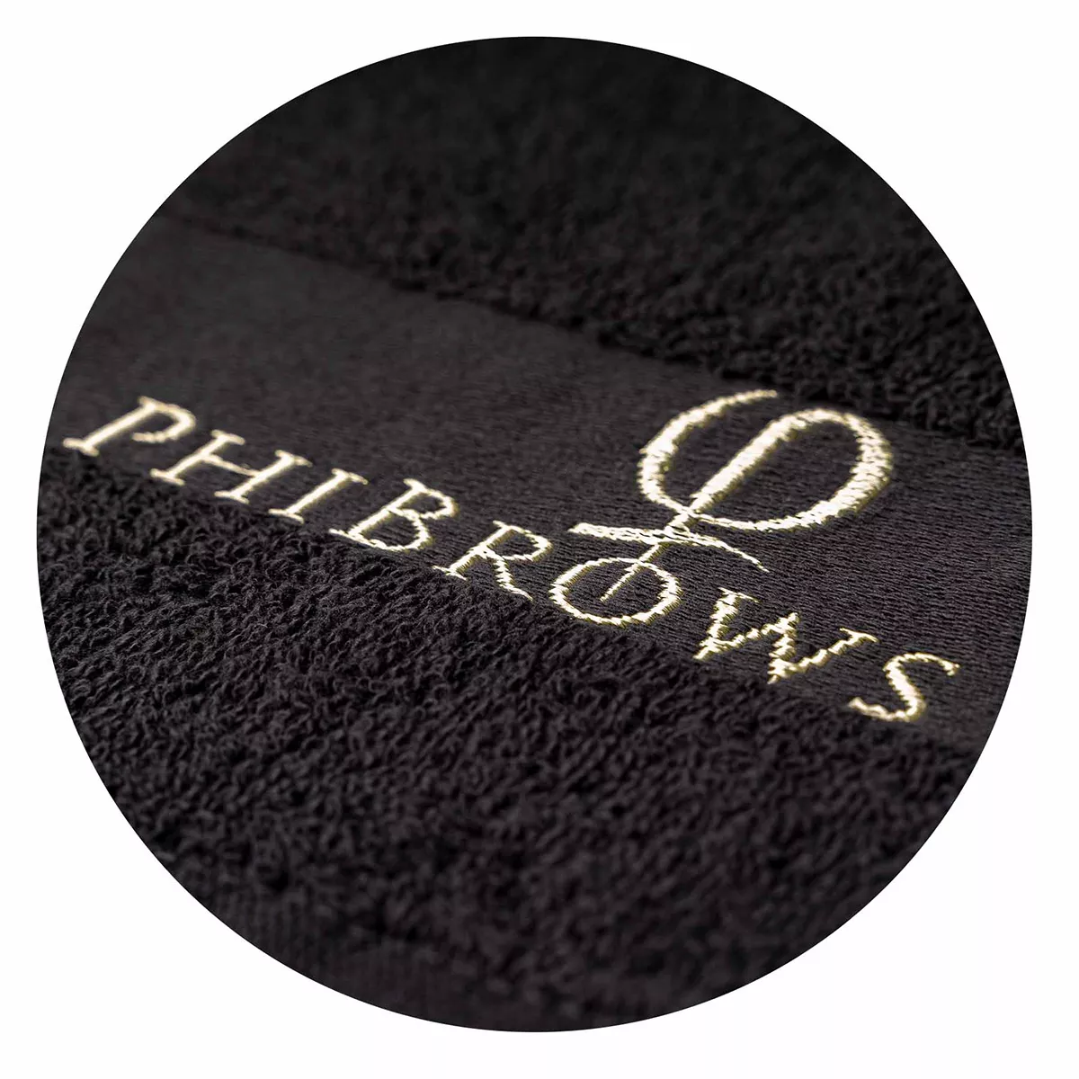 PhiBrows Towel black phibrows towel black 5.jpg