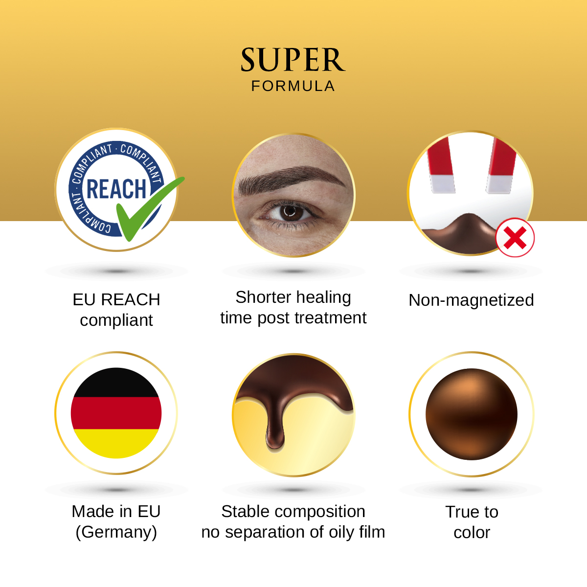 Phibrows Fox SUPER Pigment 5ml - 2pcs